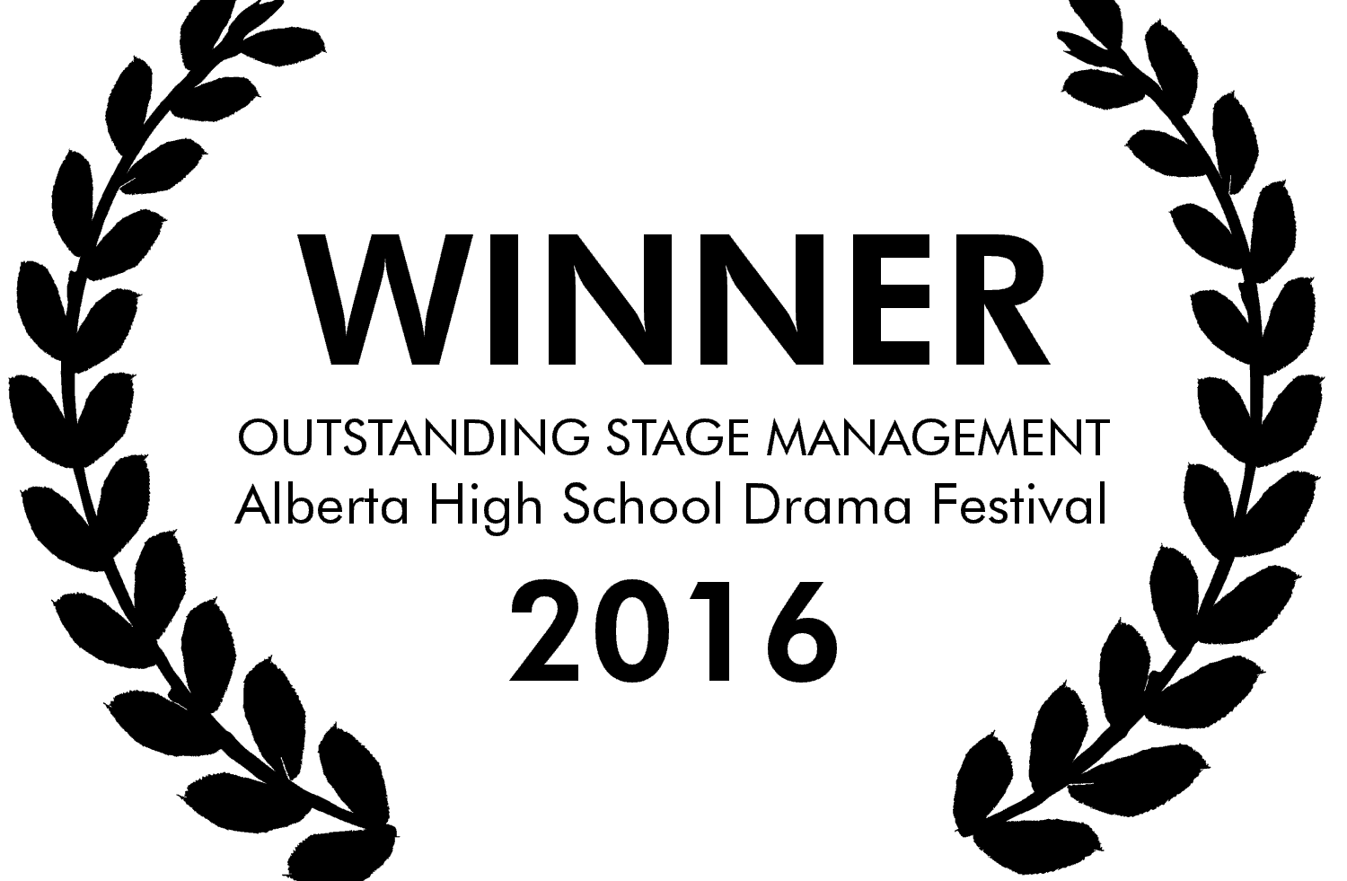 Super Sidekick: The Musical, Winner - Outstanding Stage Management, Alberta High School Drama Festival - musicals for kids, children's theatre, TYA, shows for kids, kids shows